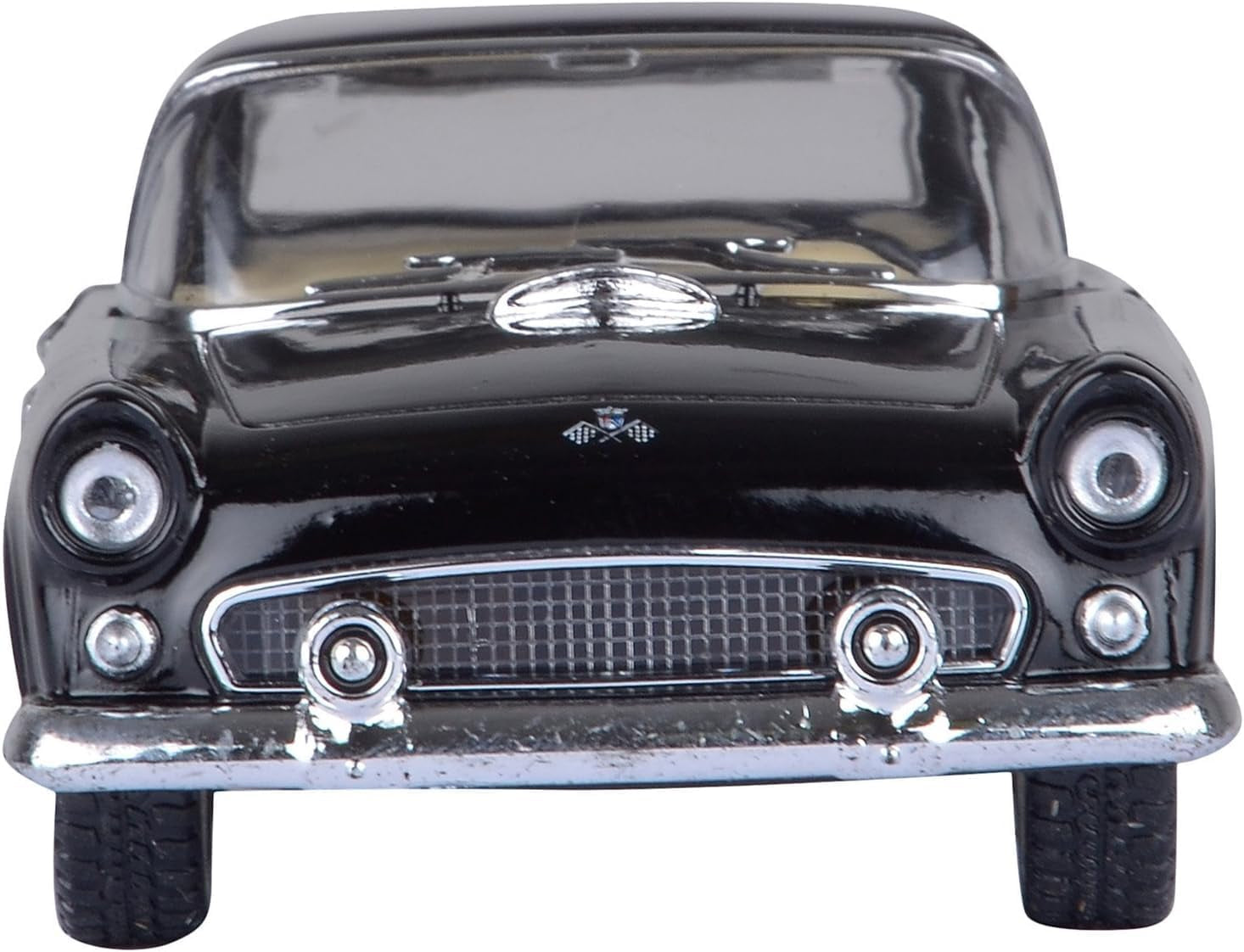- 1955 Ford Thunderbird Hard Top 5" 1: Scale Metal Model Toy Classic Car (Black)