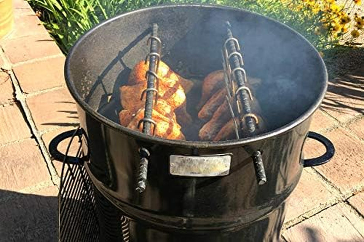 4Pc 9" Heavy Duty & Thick Stainless Steel Meat Processing Butcher Hook - Wild Game, Smoking Ribs BBQ Large Fish, Hunting, Carcass Deer Hanging S-Hook Excellent Quality 9Mm Thick