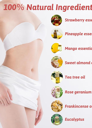 3 Packs Yoni Oil for Women, 100% Natural Feminine Oil Intimate Deodorant for Women, Eliminates Odor and Ph Balanced, Feminine Serum Made with Pure Natural Essential Oils (1 Fl Oz/30 Ml)
