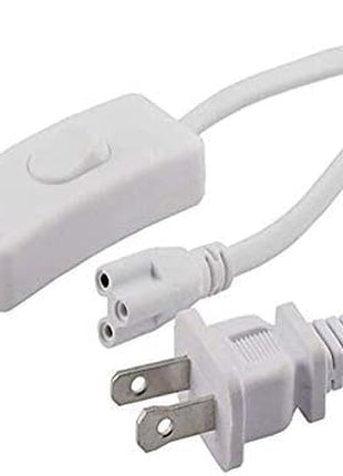 T5 T8 LED Tube Power Extension Cable with On/Off Switch,Led T5/T8 Light Tube Integrated LED Light Fixture Extension Cable Wire (6FT/1.8M) 3-Pack