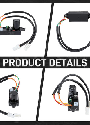TJ113-2009-1 2 Pin Ignition Control Module Compatible with Predator Harbor Freight 3500 Inverter Generator
