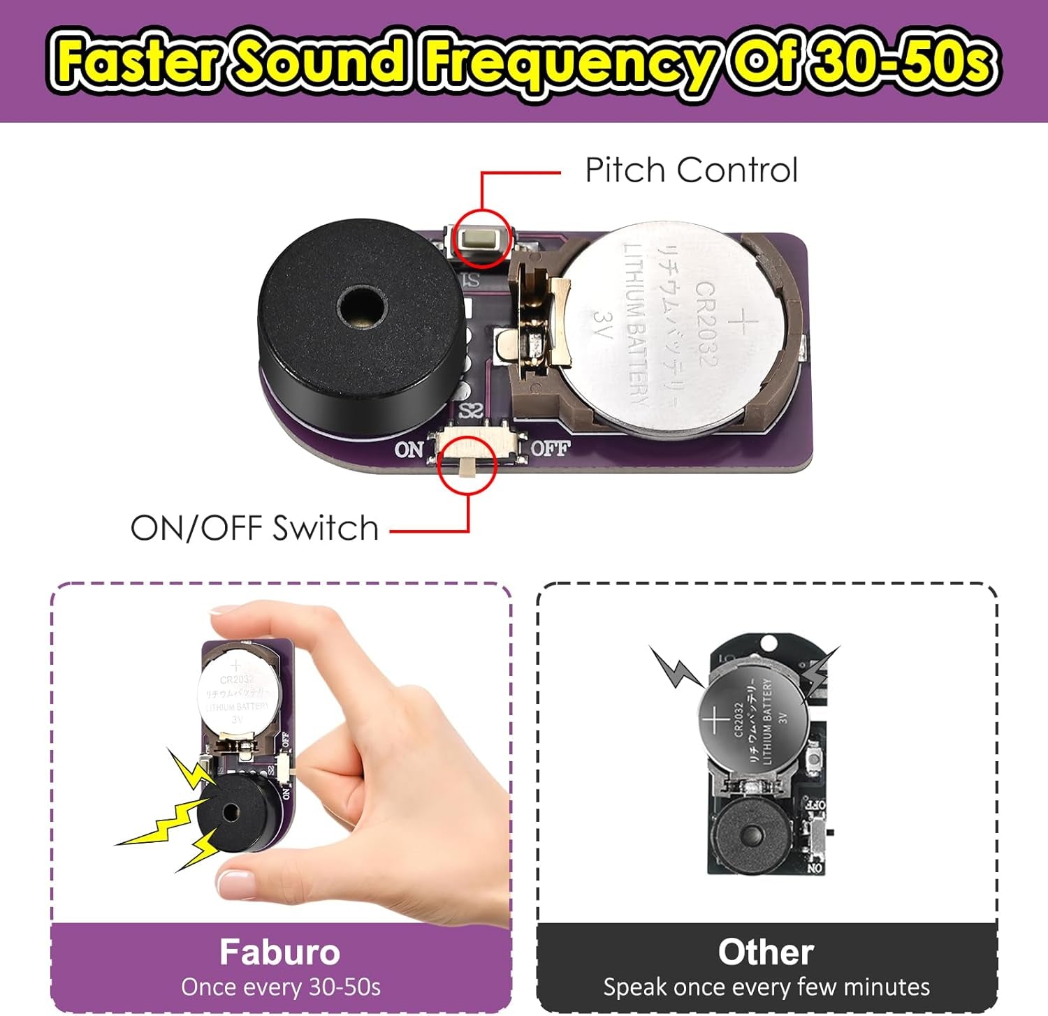 6 Pcs Cricket Noise Maker Prank, Annoyatron Cricket Chirping Pranks Stuff Kit Gifts for Adults, the Annoying Neighbors Present, 16 Sounds Beeping Hidden for Party, Office, Home, School, Car