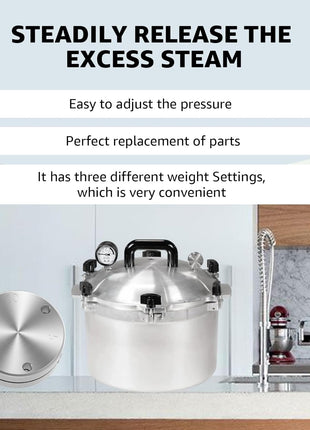 Pressure Regulator Weight Fits for All American Pressure 1930-10.5QT 15.5QT 21.5QT 25QT 30QT 41.5QT Canner/Cookers