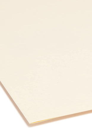 File Folder, 1/3-Cut Tab, Assorted Positions, Letter Size, Manila, 24 per Pack (11928)