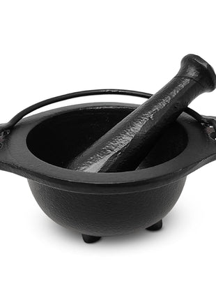 Cast Iron Cauldron Mortar and Pestle Set (Mp3-Cauldron Mortar & Pestle)