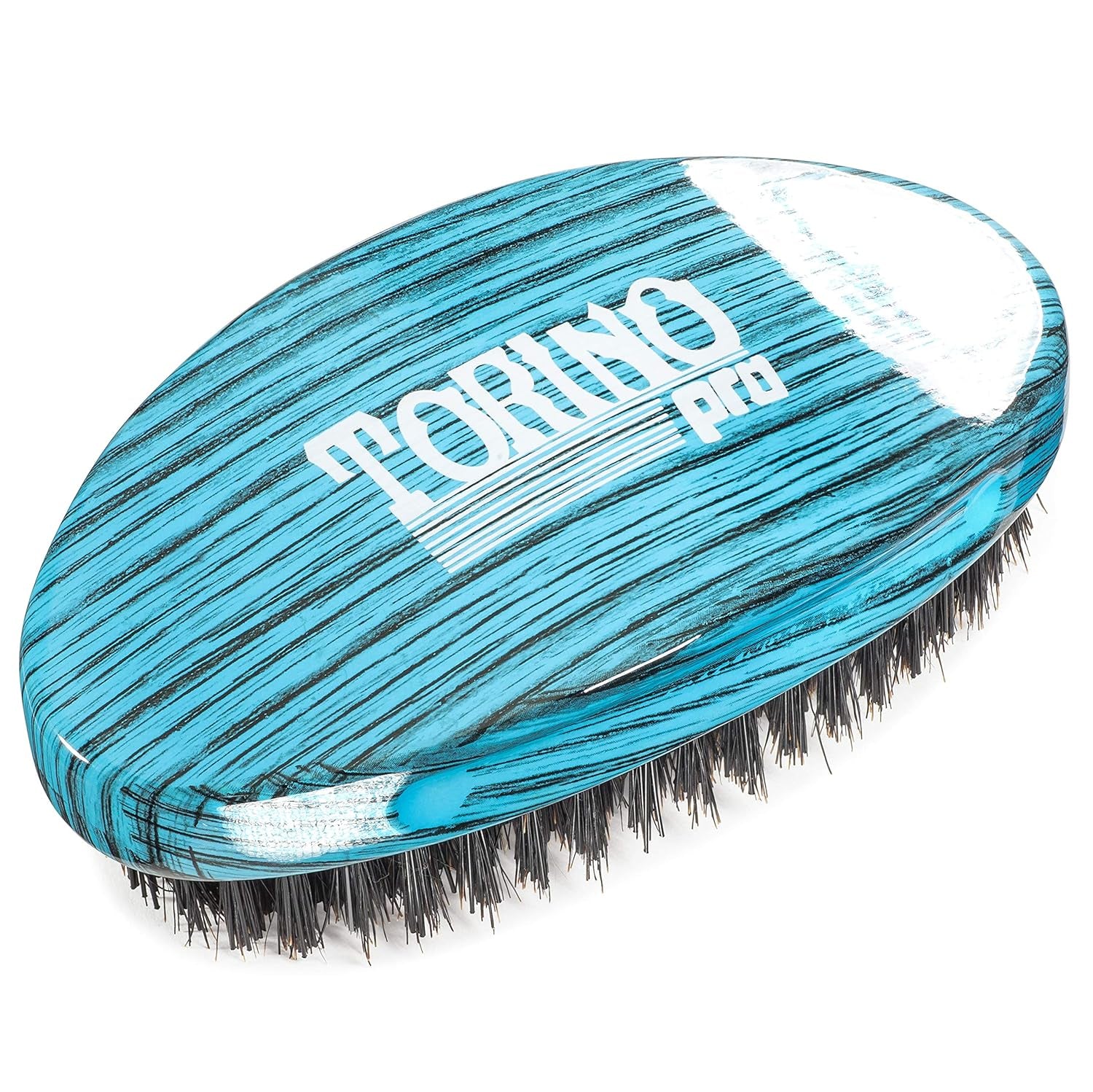 Torino Pro Medium Hard Palm Curve Wave Brush 