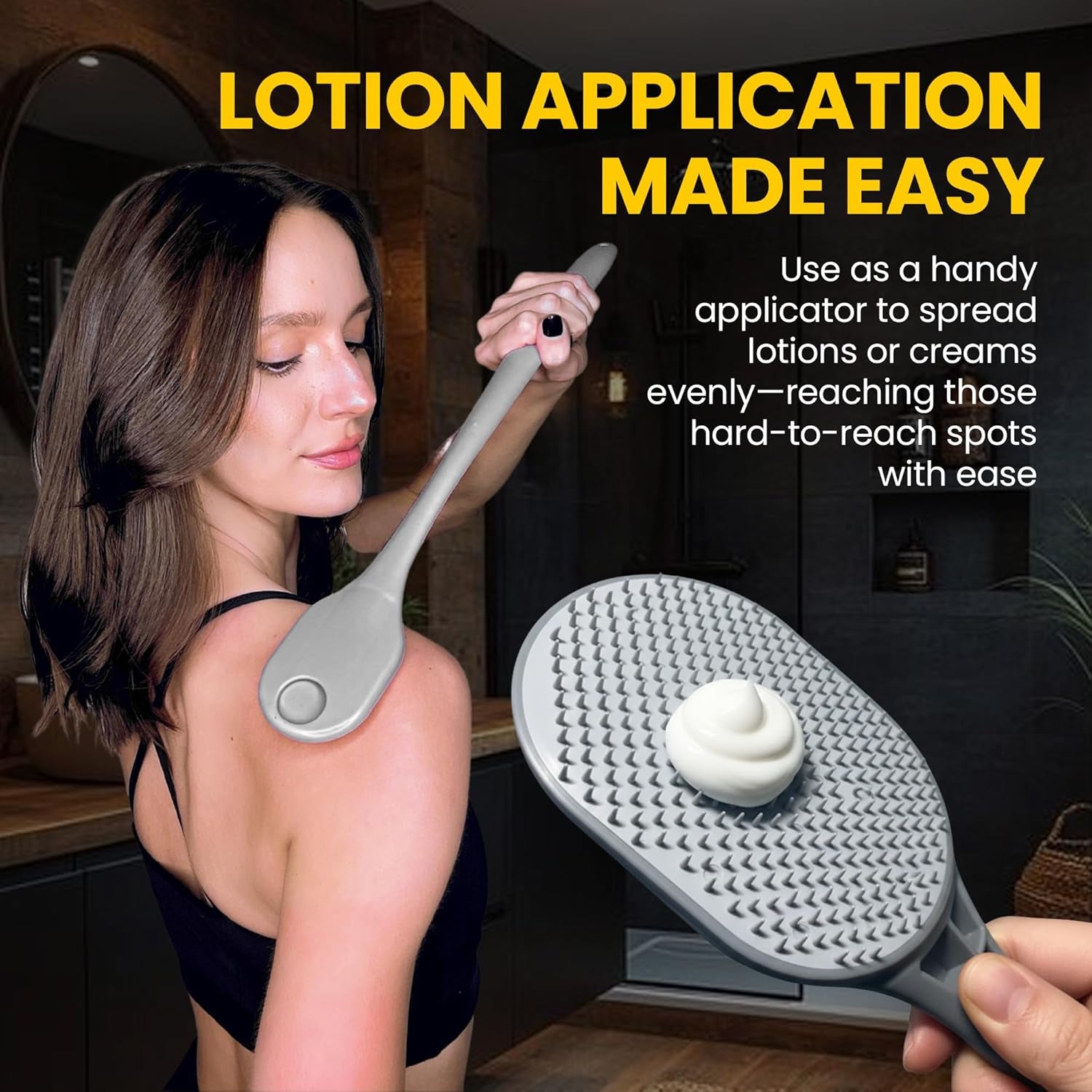 The Ultimate Back Scratcher, Scalp Massager, Back Massager &amp; Exfoliator Large Scratch Surface, Gifts for Men Women, Itch &amp; Sunburn Reliever - an All Body Scratcher Gives a Deep Soothing Scratch
