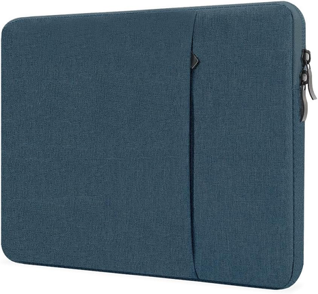 15-Inch Laptop Sleeve Case for 2025-2023 Macbook Air 15 Inch with M4 M3 M2 Accessory Traveling Carrying Case Water-Resistant Bag Cover for Macbook Air 15'' 2025 2024 2023 M4 M3 M2 (Navy Blue)