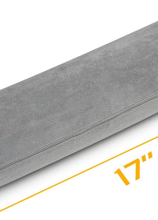 Firm Cervical Neck Roll Memory Foam Pillow, Bolster Pillow, round Neck Support for Sleeping | Bolster for Bed, Legs, Back and Yoga