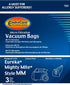 Replacement Micro Filtration Vacuum Cleaner Dust Bags Made to Fit Eureka Style MM Eureka Mighty Mite 3670 and 3680 Series Canisters 3 Pack