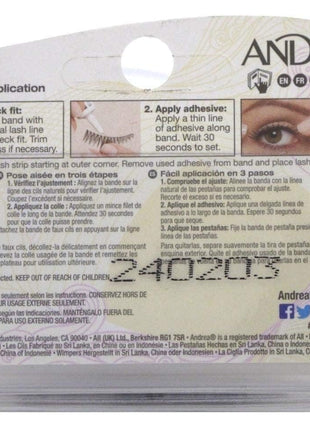 Lashes Strip Style 45 Black (6 Pack)