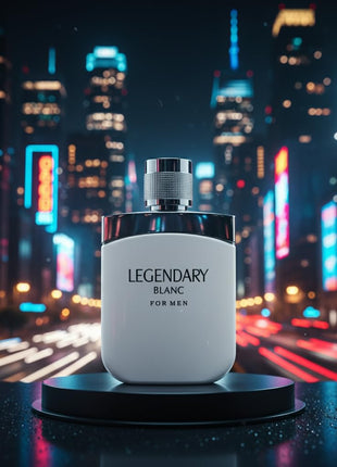LEGENDARY BLANC Cologne for Men Eau De Parfum Woody Aromatic Fragrance 3.4Oz/100Ml, Natural Spray, Long Lasting