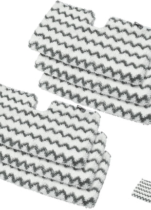 6 Pack Steam Mop Replacement Pads for Shark S3500 Series Steam Mop S3501 S3601 S3550 S3901 SE450 S3801CO S3601D S2901 S2902 Steam Pocket Mop, Reusable Heavy Scrub Steam Mop Pads for Floor Cleaning