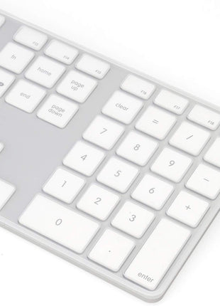 Keyboard Cover Skin for Apple Wired USB Keyboard with Numeric Keypad (A1243, Model MB110LL/B, NOT FIT Magic Keyboard) Ultra Thin Silicone Full Size Protector (Item Folded in Package)