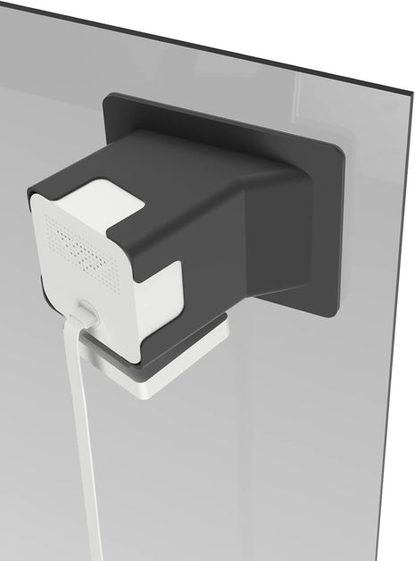 Angled Window Mount Compatible with Wyze Cam V4 Cam V3, 20 Degrees Tilt ( Up/Down/Left/Right ), through Window Use Cam V3 V4 , Turn Wyze Camera into a Window Camera for Outdoor Monitoring