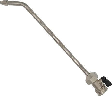 All Metal RV Water Heater Tank Rinser | RV Hot Water Tank Flush Wand | Cleanses and Removes Sediment from the Bottom of RV Water Heater |Extends Life of RV Water Heater (17 Inch)
