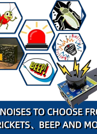 Cricket Noise Maker Prank with Remote Control, Hidden Sound Prank Device for Adults, Prank Kit, Gag Gift for Office, Home, Car and Parties, Annoying Pranks, Funny Noise Maker