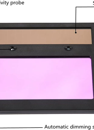 Solar Auto Darkening Welding Lens Panel Welding Helmet Mask Automation Filter Shade Eyes Goggles (TX500C)