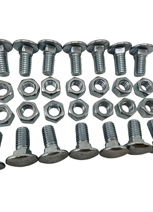28-Pack Front & Rear Bumper Bolts Kit Stainless Cap for 1964-1972 Chevelle, Nova, Lemans, Cutlass,El Camino,Monte Carlo,Gto 4A00080-A
