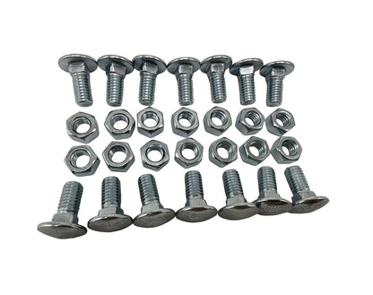 28-Pack Front &amp; Rear Bumper Bolts Kit Stainless Cap for 1964-1972 Chevelle, Nova, Lemans, Cutlass,El Camino,Monte Carlo,Gto 4A00080-A