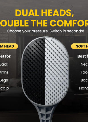 The Ultimate Back Scratcher, Scalp Massager, Back Massager & Exfoliator Large Scratch Surface, Gifts for Men Women, Itch & Sunburn Reliever - an All Body Scratcher Gives a Deep Soothing Scratch