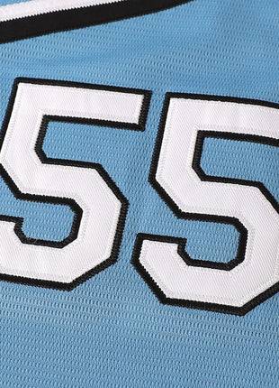 Kenny Powers Baseball Jersey #55 Myrtle Beach Mermen Stitched Men Movie Baseball Jersey Blue Green S-3XL