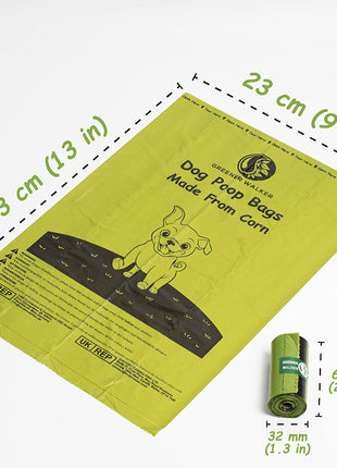 Poop Bags for Dog Waste-540 Bags,Extra Thick Strong 100% Leak Proof Dog Waste Bags (Green)