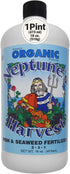 Fish & Seaweed Liquid Fertilizer (2-3-1) - 18Oz Pint - Plant Food for Garden - Indoor & Outdoor Organic Plant Fertilizer for Vegetables, Flowers, Fruit, Trees & Lawns