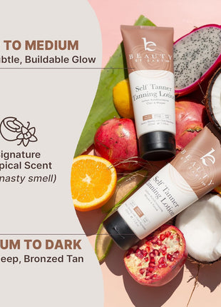 Self Tanner USA Made with Natural & Organic Ingredients, Moisturizing Self