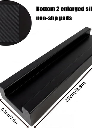 DSMKJT Solid Wood Large Floor Mirror Stand for Full Length Mirror with Stand- Anti-Slip, Suitable for Mirror Frames-Black