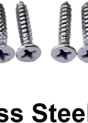 Door Spring Hinges, 2-3/4", Set of 2 Self Closing and 1 Adjustable Self Closing Hinge, Zinc Plated, 1 Set, Made in Taiwan