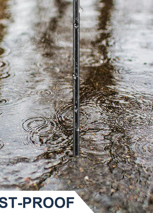 Soil Probe Rod, 48 Inch Metal Septic Tank Locator Tool, Ground Probe Rod for Soil Compaction, Locating Underground Pipes and Gopher Runs, Gardening