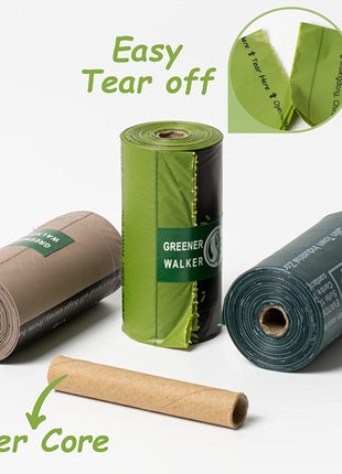 Poop Bags for Dog Waste-540 Bags,Extra Thick Strong 100% Leak Proof Dog Waste Bags (Green)