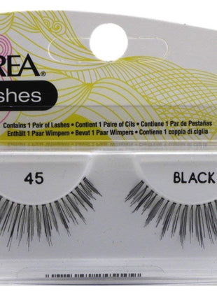 Lashes Strip Style 45 Black (6 Pack)