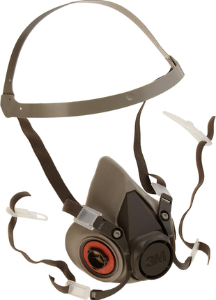 6200 Half Mask for Use with 6000 Series Cartridges, Face Piece