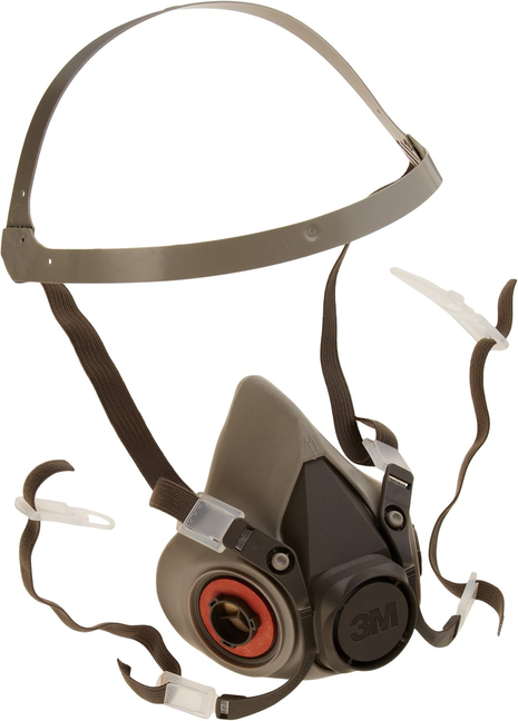 6200 Half Mask for Use with 6000 Series Cartridges, Face Piece