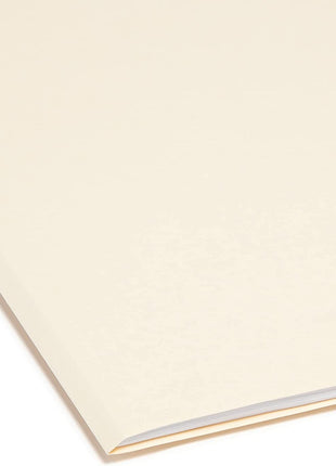 File Folder, 1/3-Cut Tab, Assorted Positions, Letter Size, Manila, 24 per Pack (11928)
