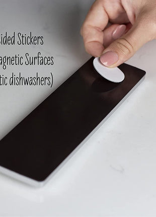 Dishwasher Magnet Clean Dirty Sign, Clean Dirty Magnet for Dishwasher, Rustic Farmhouse Kitchen Decor, Magnetic Dish Washer Sign Indicator, Sliding Rustic Dish Washer Signs, Black & White Wood