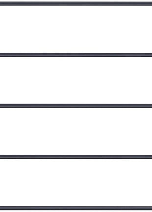 5PCS  Plastic Antenna Tube with Cap Black for RC Remote Control Vehicles FPV Drone Quadcopter Multicopters Boats 2.4G Receiver