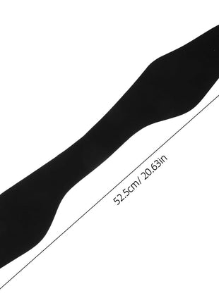 Waterproof Sports Headband Adjustable Neoprene Swim Ear Band Non-Slip Hair Guard for Swimming Diving Yoga Black 20.7In X 3.15In