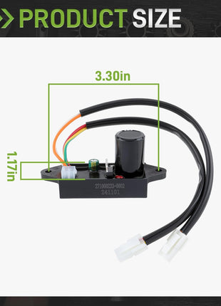 TJ113-2009-1 2 Pin Ignition Control Module Compatible with Predator Harbor Freight 3500 Inverter Generator