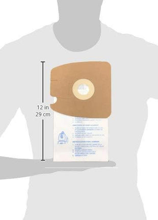 Replacement Micro Filtration Vacuum Cleaner Dust Bags Made to Fit Eureka Style MM Eureka Mighty Mite 3670 and 3680 Series Canisters 3 Pack