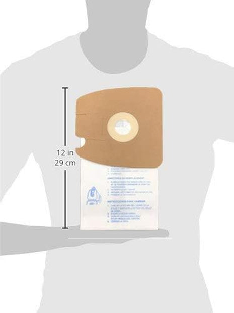 Replacement Micro Filtration Vacuum Cleaner Dust Bags Made to Fit Eureka Style MM Eureka Mighty Mite 3670 and 3680 Series Canisters 3 Pack