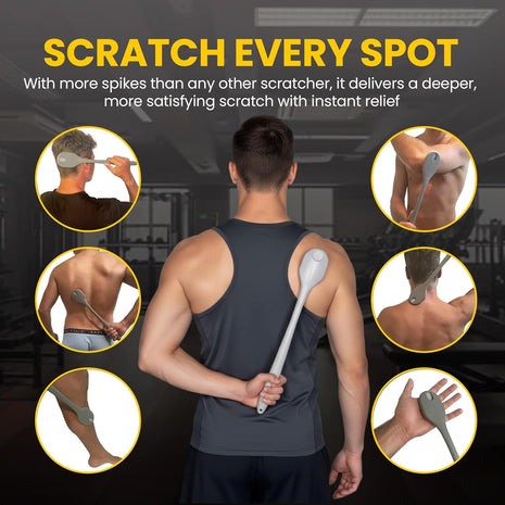 The Ultimate Back Scratcher, Scalp Massager, Back Massager & Exfoliator Large Scratch Surface, Gifts for Men Women, Itch & Sunburn Reliever - an All Body Scratcher Gives a Deep Soothing Scratch