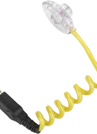 Game Boy External Lights Illumination LED Lamps for GBC GBP Gameboy Color and for Gameboy Pocket Console, White Light (Yellow)