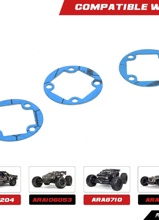 Diff Gasket for Arrma Mojave Kraton Outcast Talion EXB 1/7 1/8 Series