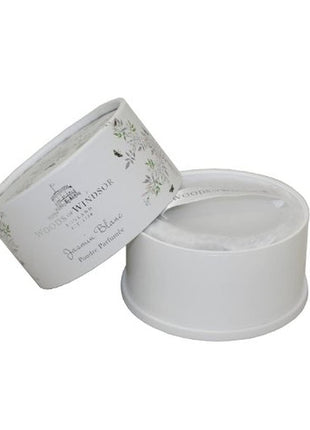 White Jasmine Body Dusting Powder with Puff for Women, 3.5 Ounce, 3.5 Ounce (Pack of 1) (K74739-Bf)