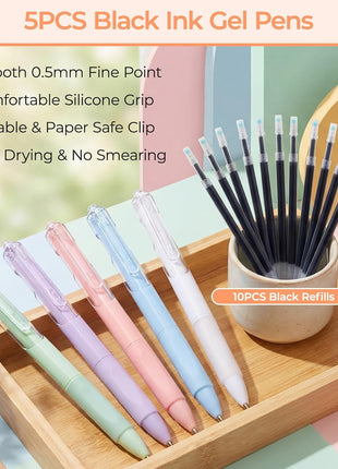 62PCS Aesthetic School Supplies with Corduroy Pencil Case, Pastel Highlighters Gel Pens Mechanical Pencils, Cute College Essentials Set (Cherry)