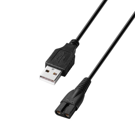 For Ufree U-1176 Replacement Charger USB Charging Cord Compatible with Ufree Beard Trimmer Clipper Charger U-1176 Charger Cord