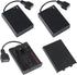 3Pcs 3 AA Battery Holder USB Female Socket 3 AA Battery Case Box Holder with Cover and On/Off Switch